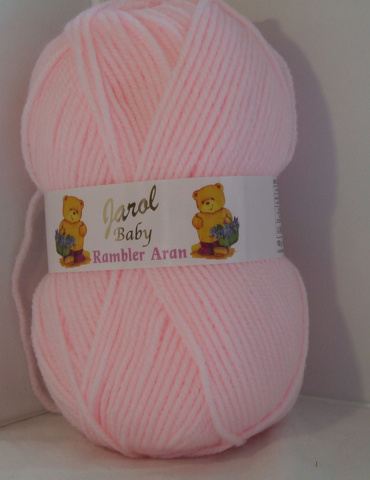 Jarol Rambler Baby Aran 10 x 100g Balls Baby Pink